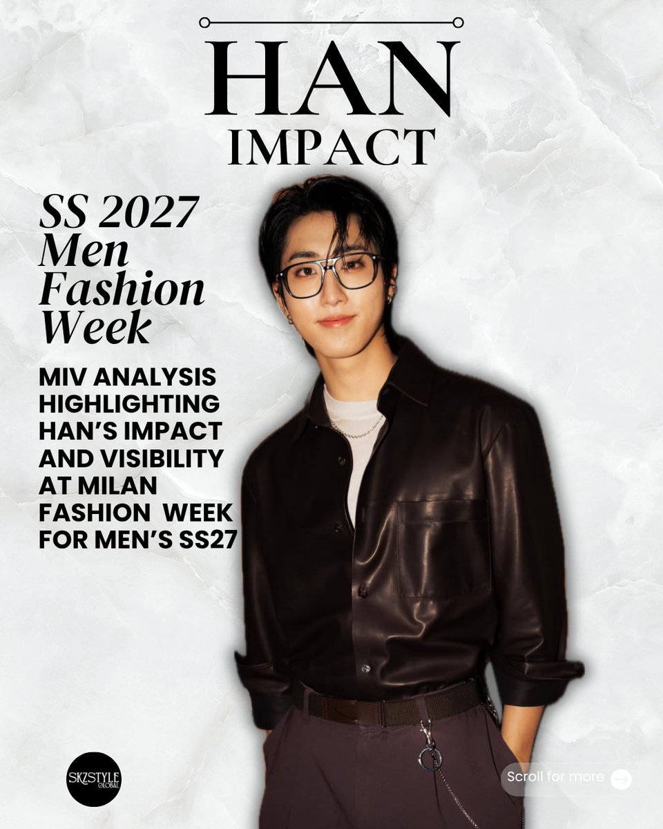 skzstyle_it's tweet photo. Data about SS27 Men’s MFW is out!

Launchmetrics published their report on Media Impact Value regarding the last Men’s FW that happened in Milan in June. HAN, even at his FW debut, stood out between the guests, and scored a $3.52M in MIV, figuring at #4 in the Top 5 of Top celebrities!

His impact also benefited TOD’s, brand for which he’s the newest global ambassador.

Congrats HAN!!

HAN AT TODS MFW
#HANXTODs
#HANxTodsSS27