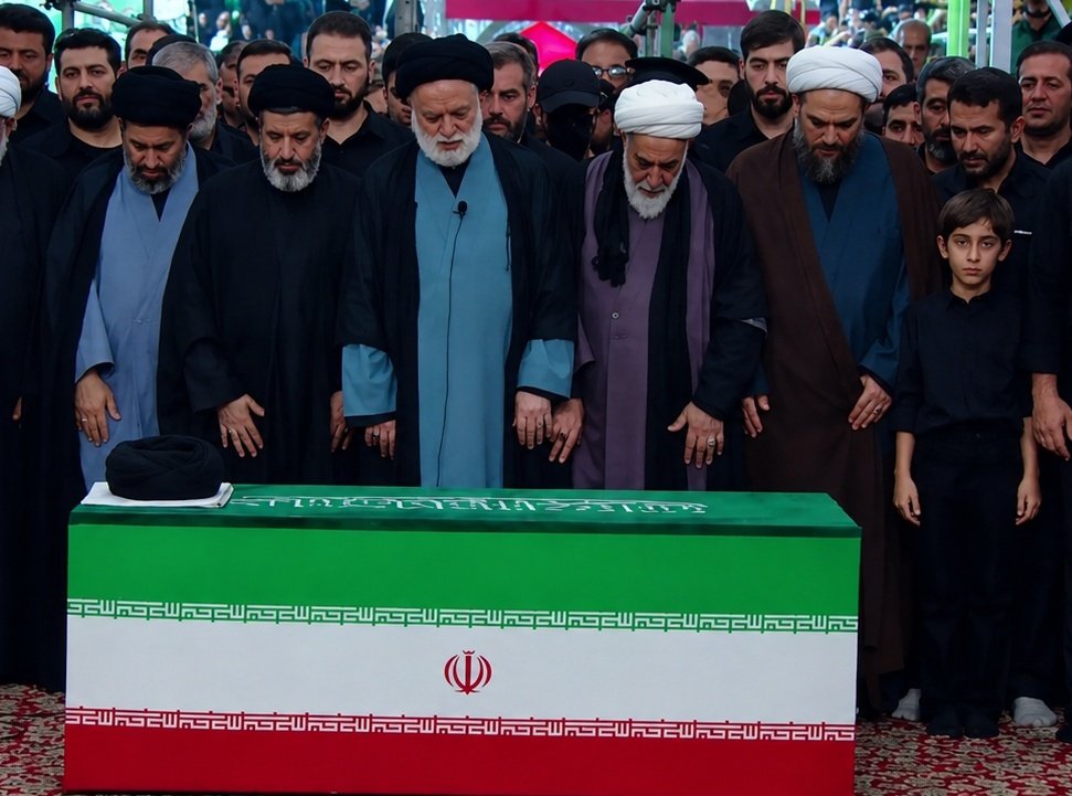 zahra__773's tweet photo. سخت‌ترین نماز دنیا همینه؛ وقتی پسر، نماز پدرشو می‌خونه ...😭 https://t.co/XqKBiHBaar