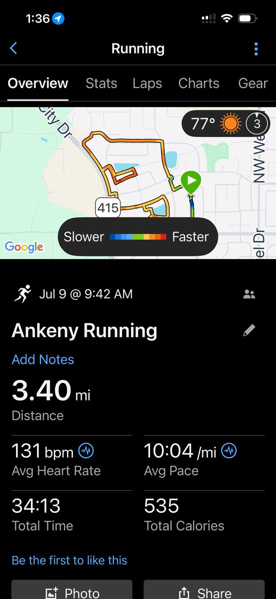 bigmattpaulsen's tweet photo. Hello Thursday morning! Early to rise for run Streak day 1077. Legs were kind of tired this morning but pushed through and got it done. Have a great day all! #JustKeepMoving #InspireSomeoneToday #MissBella #ThisIs61 #BrooksRunning https://t.co/MJdoVGAHBy