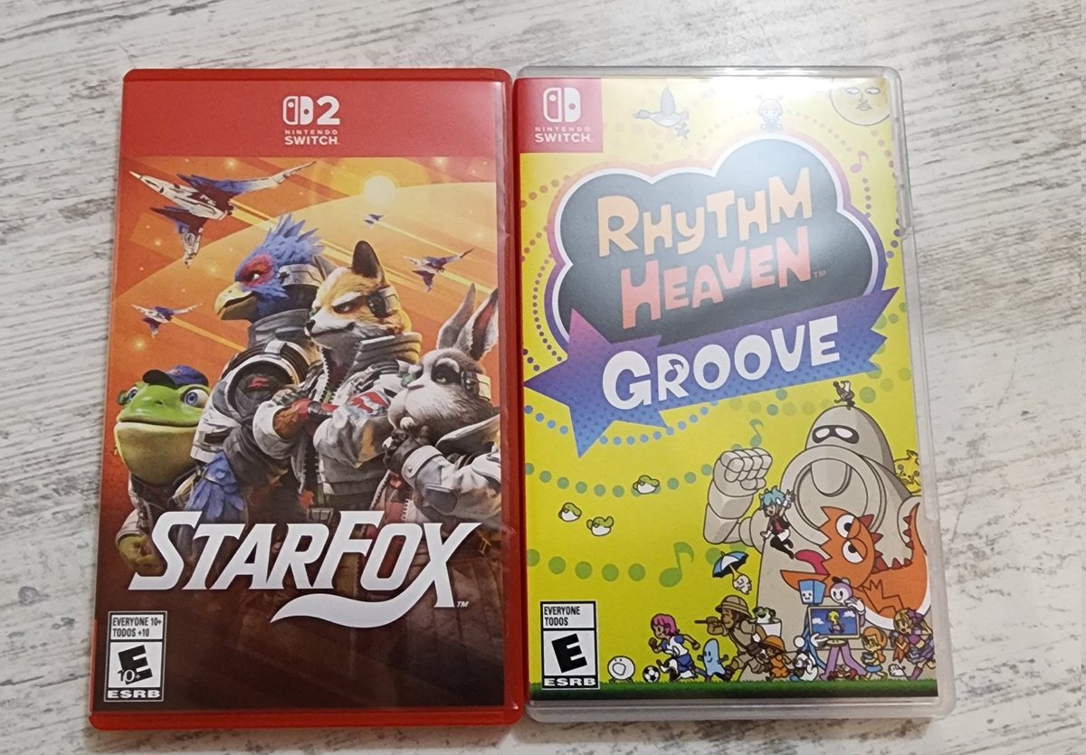 KabiPlays's tweet photo. You have no idea how happy this makes me. The fact that Nintendo can survive with AA entries gives me hope that they never have to succumb to digital only, AI and investors. 

These two came yesterday in the mail btw. https://t.co/5n0rJjLJi2