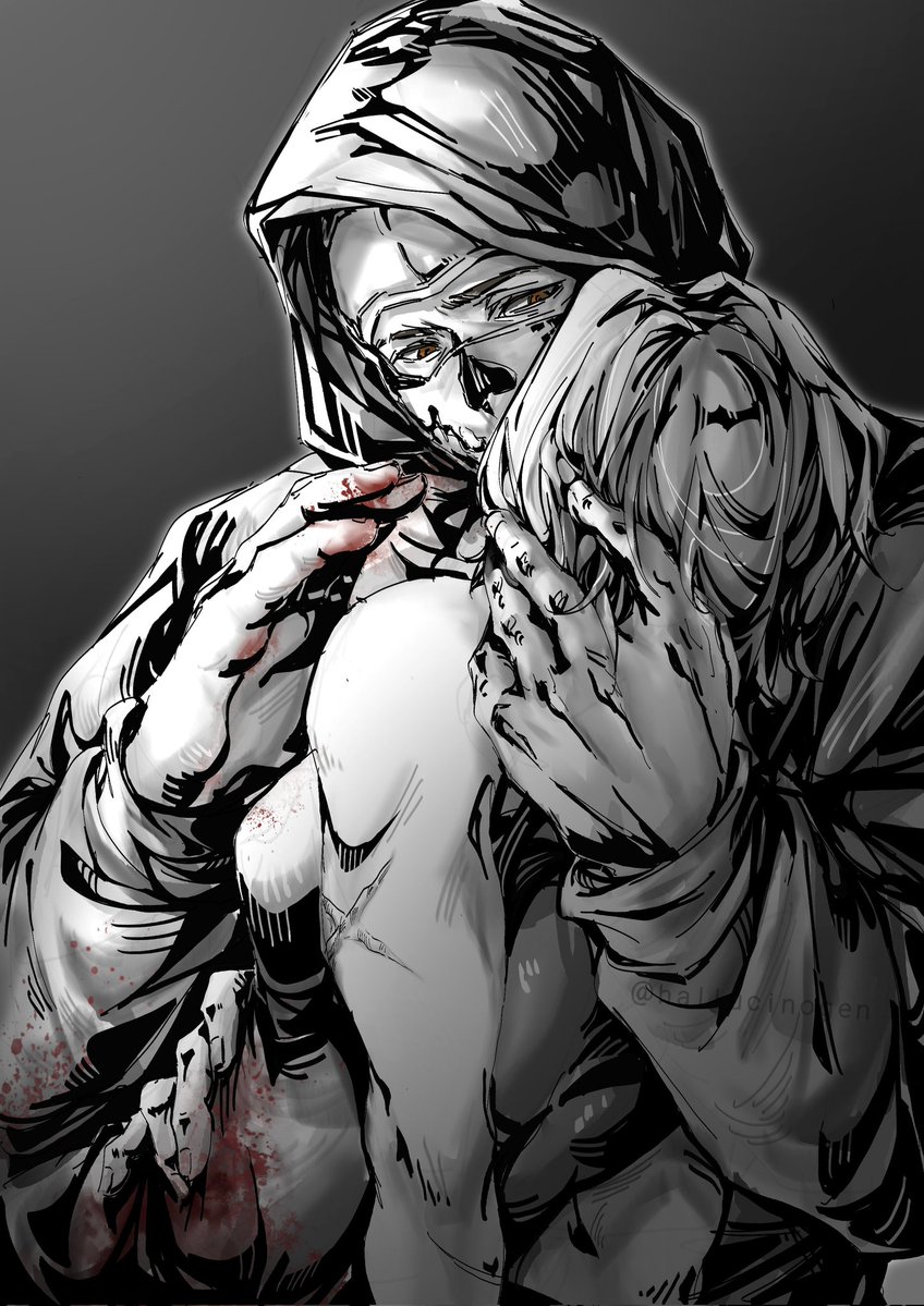 dYMF9VK1LI13959's tweet photo. #GhostxOC https://t.co/v5nevLaySc