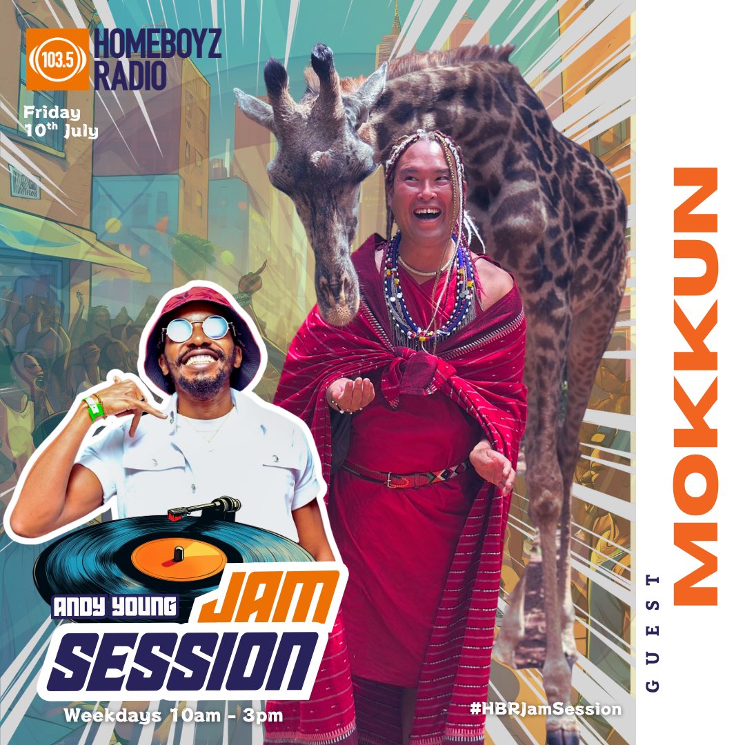 HomeboyzRadio's tweet photo. Friday just got wilder! π¦β¨
Tune in for the freshest jams, great conversations, and nothing but positive vibes. Letβs make today unforgettable.
#TheJamSessionHBR
#AndyYoung https://t.co/xS3qpQKOIp