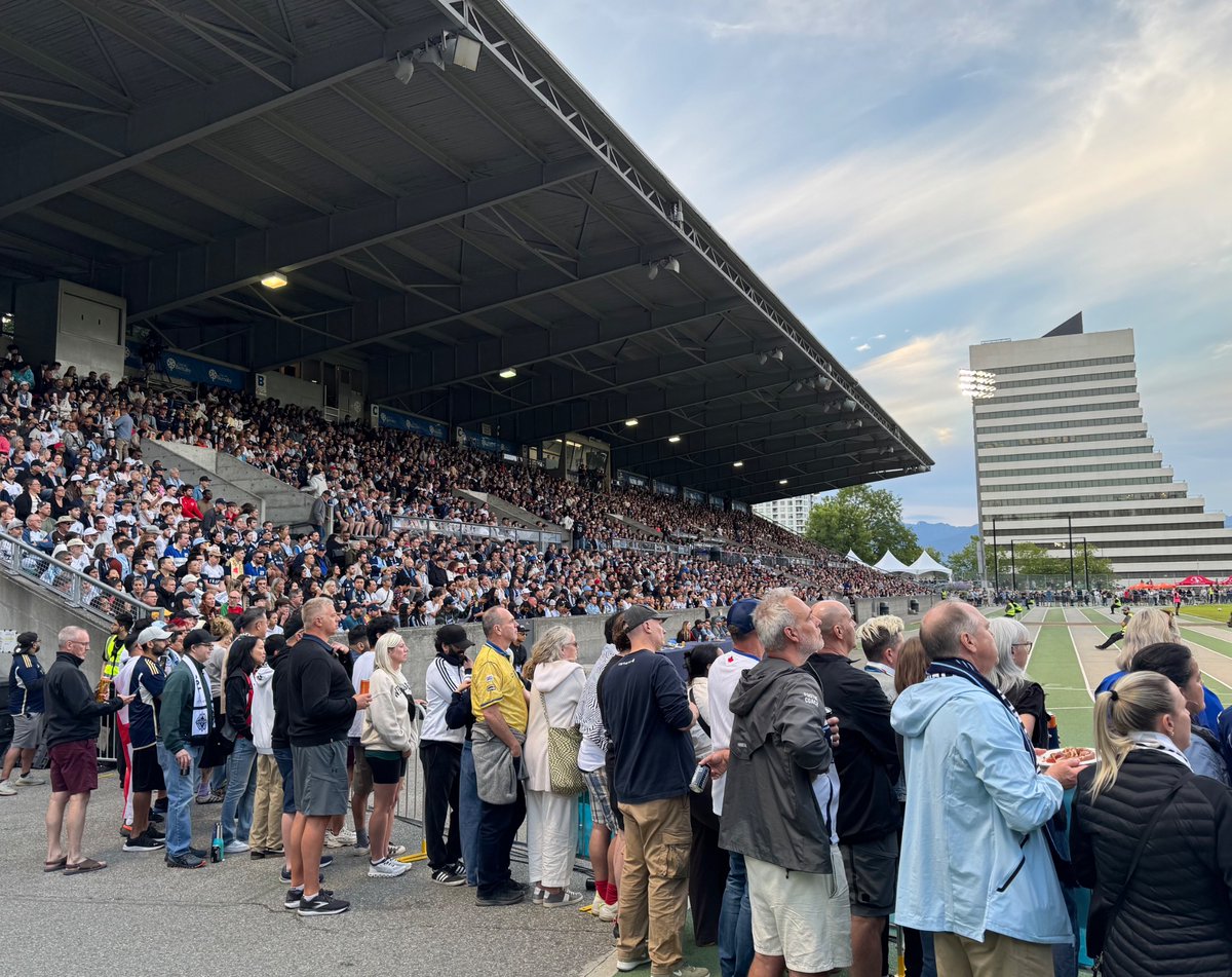 ACTaylor96's tweet photo. Game 1 of 2026/27 season:
Vancouver Whitecaps 4-1 Cavalry FC
�� Canadian Championship Quarter-Final First Leg
📅 08/07/2026, 19:30
📍 Swangard Stadium, Burnaby 🇨🇦  #402

#groundhopping https://t.co/2sDMXIgmSD