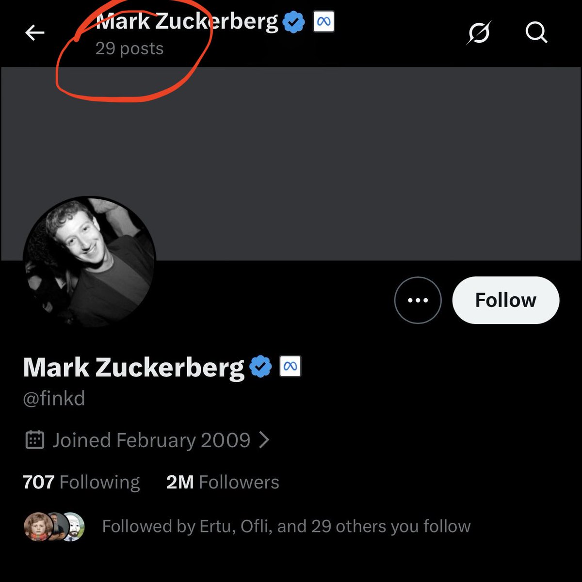 stats_feed's tweet photo. Both joined Twitter in 2009…

•  @elonmusk: 105.4K posts
•  @finkd: 29 posts

Elon drops more posts in a week than Zuck has in 15+ years https://t.co/7lm4NCKUY7