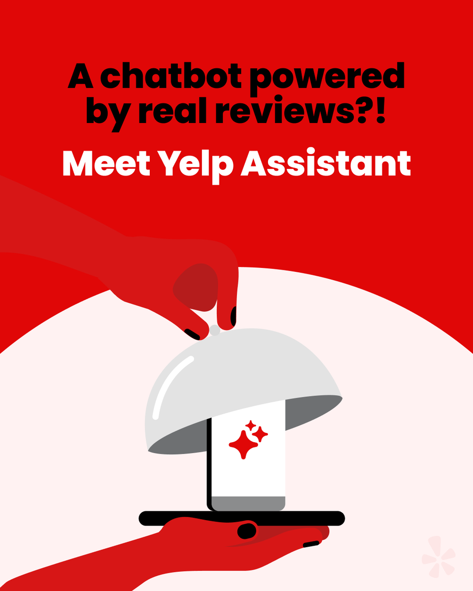 Yelp's tweet photo. May your queries be complex and your discoveries plentiful. 🤔 Meet Yelp Assistant, our feature that uses millions of reviews to get you the answers you need. 

Try it for yourself: https://t.co/mVJbAOZrKT https://t.co/SR1qkE4ybT