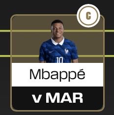 FluxFPL's tweet photo. الكبتن 🧢

الدكتاتور 🇫🇷

باذن الله المغرب يسوونها ❤️🇲🇦

#MD6 #WCFantasy https://t.co/mqqHnqwppx