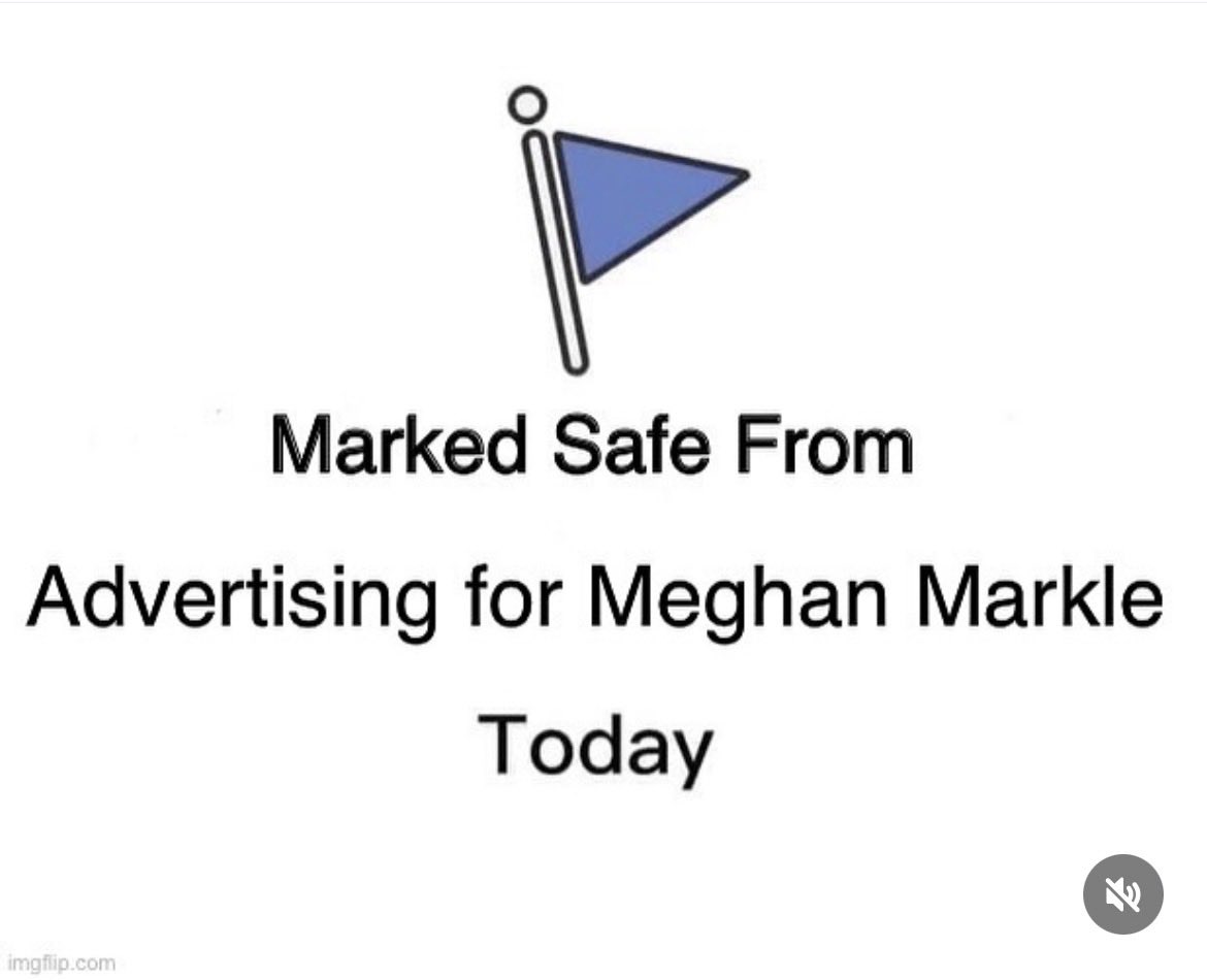 RestingDollface's tweet photo. GET A JOB MEGHAN MARKLE
I’m not giving Meghan, the Duchess of Sussex, “endless press” over “will she, won’t she”. STAY Private, woman. 🙌
Also, Prince Harry LOST his court case. Security one too, I think. 🚩 https://t.co/zWjoi6i0fq