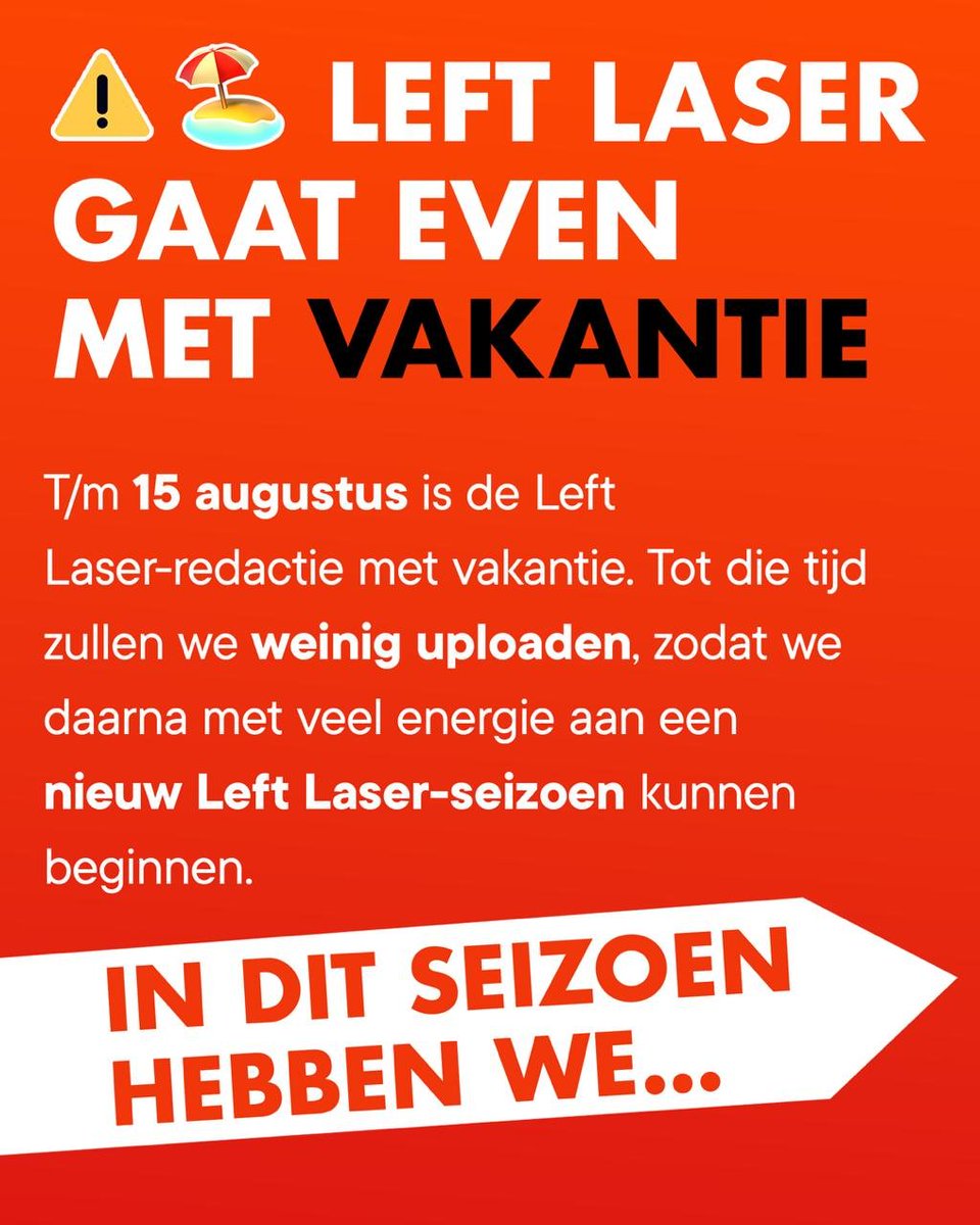 LeftLaser's tweet photo. Wat was volgens jou het hoogtepunt van het afgelopen seizoen? https://t.co/7WgNl0JmUr