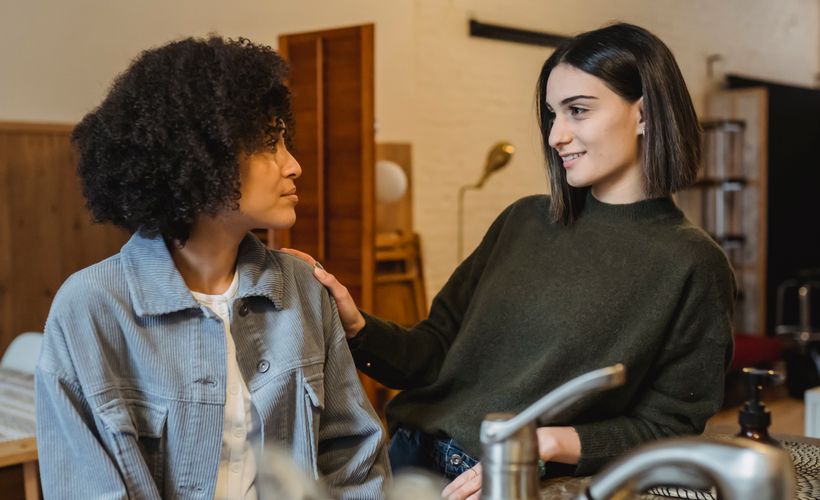 Reductress's tweet photo. Friend Who Wants You to Join Her Church Has Never Watched a Single Show You've Recommended https://t.co/MbRQUeSJOb