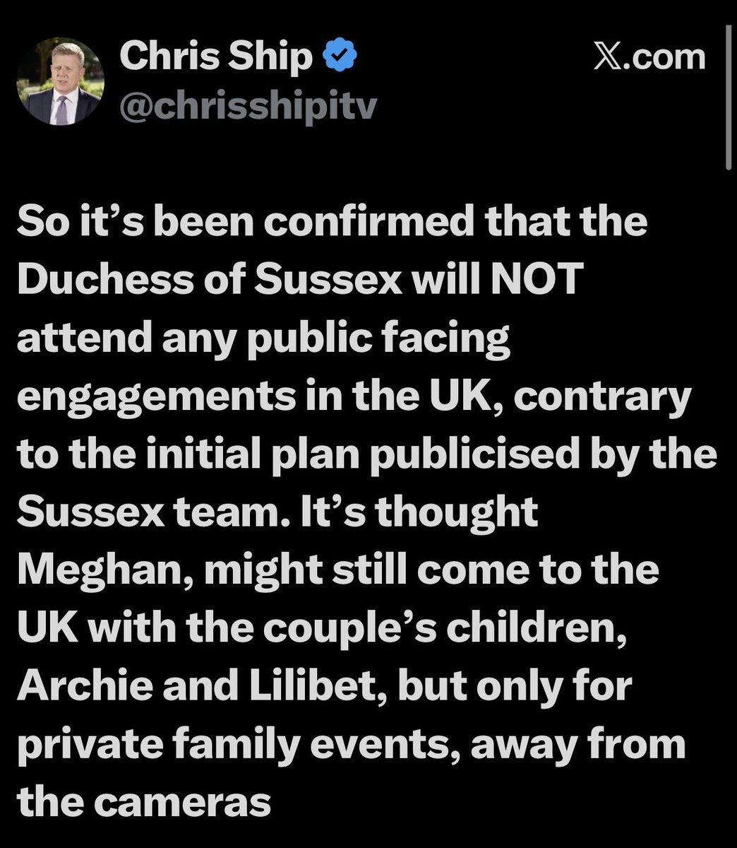 SabirahLohn's tweet photo. In other words, she’s too much of a coward to be in front of people because she knows she’ll be booed. She’s going to release some highly edited pictures and claim they were all in the UK together. Don’t fall for their scams. https://t.co/BzcVfxn7iQ
