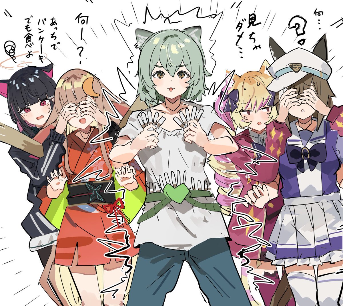 the_olphy's tweet photo. 夏吉ゆうこさんのケモミミキャラがまた一人 https://t.co/T0MKHZ6jc4