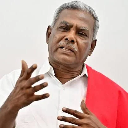 dsathyana's tweet photo. The Communist Parties, who are part of the TVK coalition, along with other political opponents , have started questioning the TVK Government’s compassionate decision to provide government employment to the families of those who tragically lost their lives in the Karur stampede last year. Instead of supporting this humane welfare measure taken by Chief Minister Vijay’s administration to help grieving families rebuild their lives, these elements are now creating unnecessary controversy and trying to paint a positive initiative in a negative light.

It is now crystal clear that these Communist Parties are acting as a Trojan Horse planted by the DMK to create trouble from within and destabilize the TVK Government. By aligning with the opposition’s agenda and obstructing positive initiatives, they are revealing their true intentions and betraying the trust of the people who hoped for stable and progressive governance.

This is exactly the reason the Indian electorate has kept these Communist parties confined to single-digit MP strength at the national level. A foreign ideology that has repeatedly failed across the world has no place in our vibrant democracy, and these parties do not even deserve the limited political space they currently occupy.