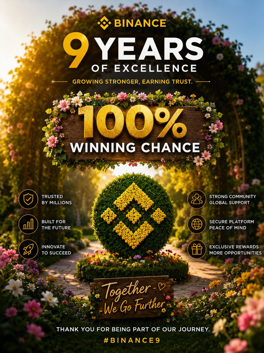 Babuthaheem1122's tweet photo. @binance #BinanceTurns9   � https://t.co/aa7JEjOuue