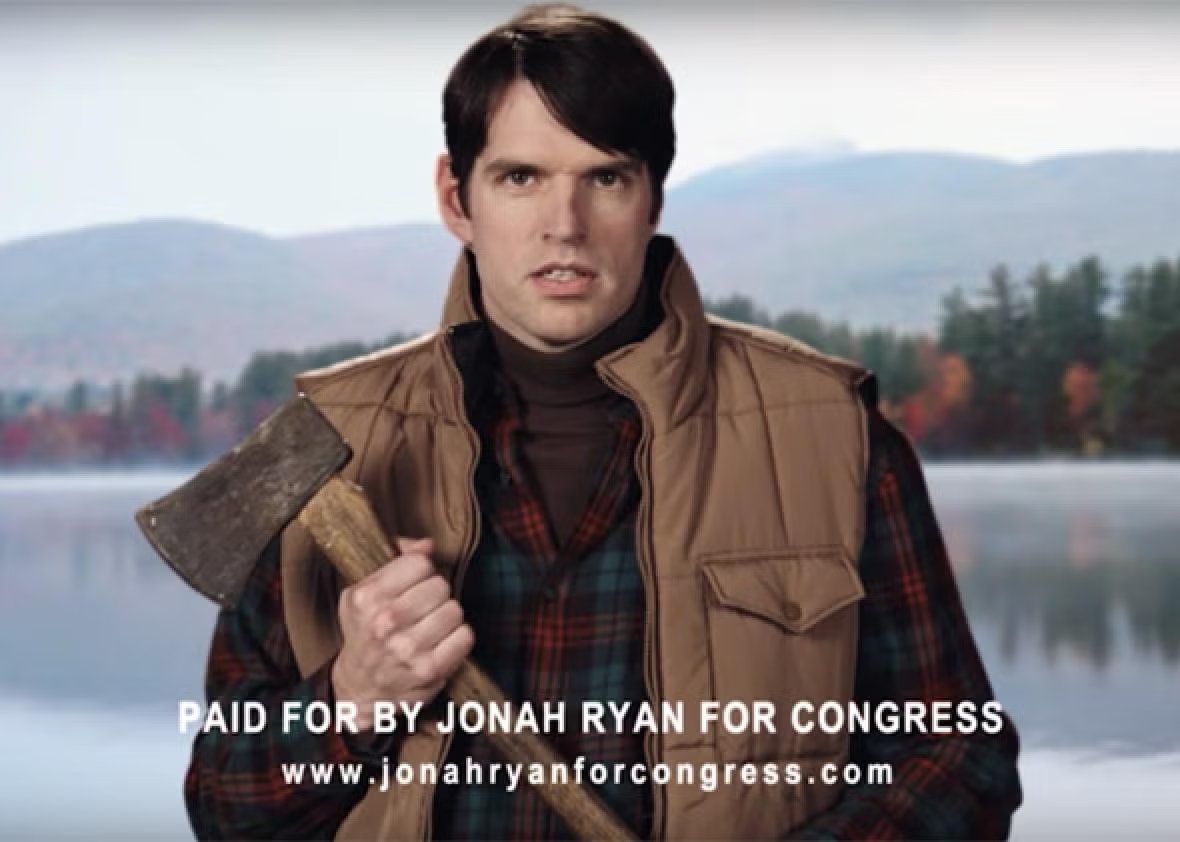 ConnollyRoss's tweet photo. "I'm Jonah Ryan and I am running for US Senate in Maine" https://t.co/P2VPptEacl