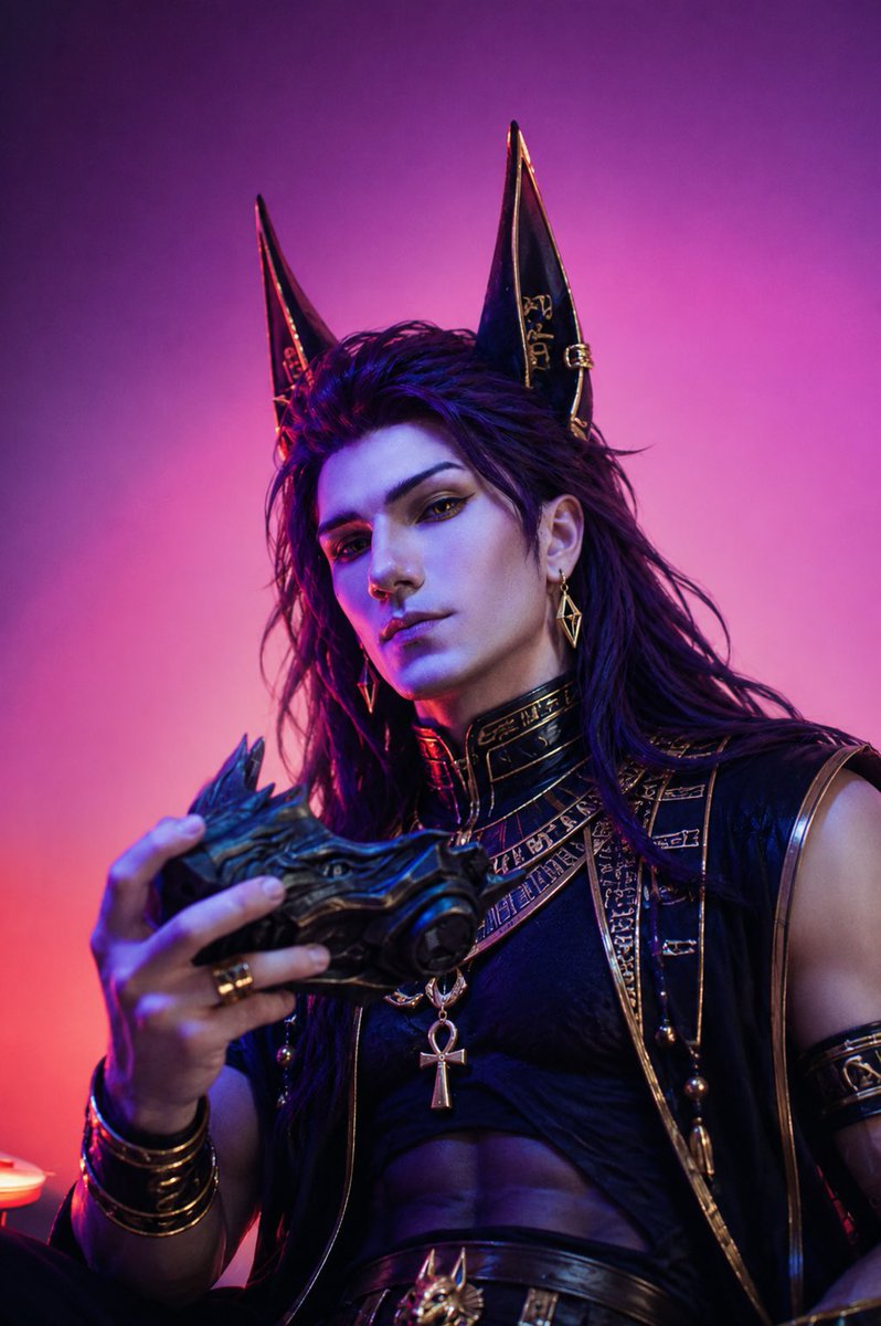 rivnir_'s tweet photo. Valko as Anubis
I tasked ChatGPT to change my Valko cosplay to Anubis
#Valko #JusticeForValko #恋与深空 #敖尹 #LoveAndDeepspace #BringValkoBack #SaveValko #BringBackValko
#LADSValkoReturn https://t.co/7nrF80wqhI