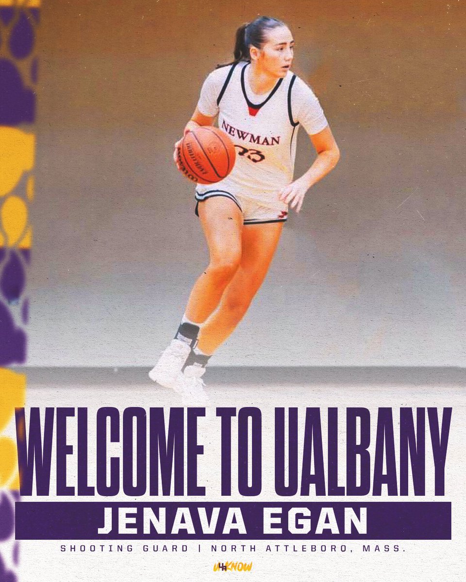 UAlbanyWBB's tweet photo. 🏀 2026-27 Newcomers 🏀

Your next adventure starts here.

Welcome to UAlbany, Jenava!

#UAUKNOW https://t.co/ernugBx1Ai