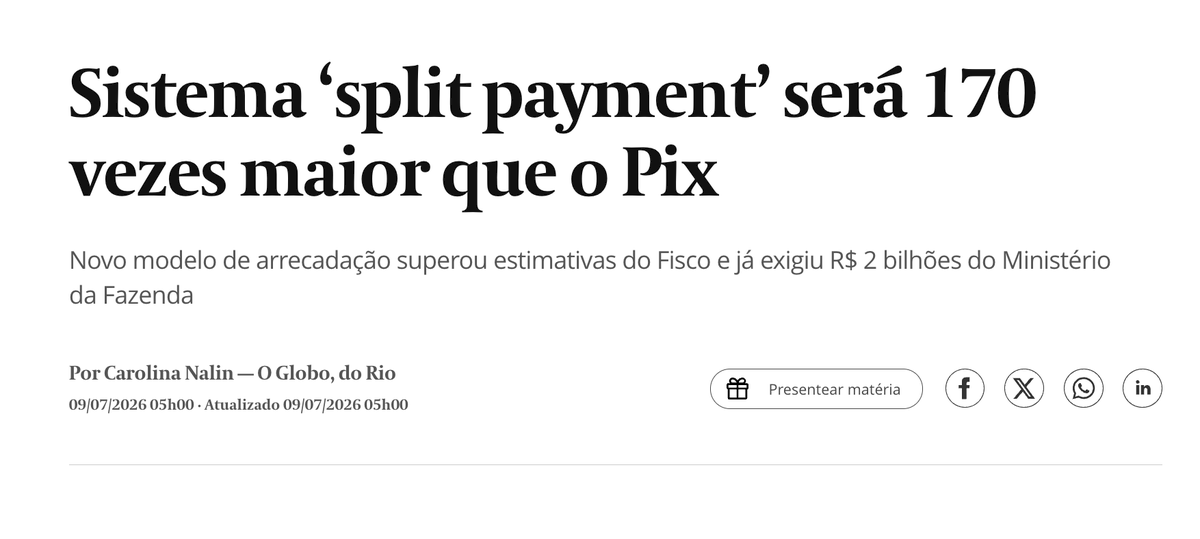 vowtz's tweet photo. Olhem para setores fragmentados com nível de informalização e necessidade de capital de giro altos.

O split payment aniquilará a maioria dos informais desses setores, que serão consolidados pelas grandes empresas.

Vejam o que aconteceu com setor de farmácias. https://t.co/O9EDNbnTWn