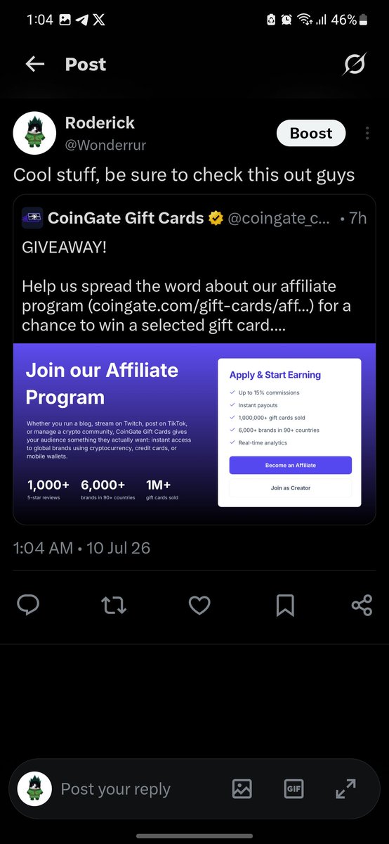 Wonderrur's tweet photo. @coingate_cards https://t.co/asgQZWO0Cr