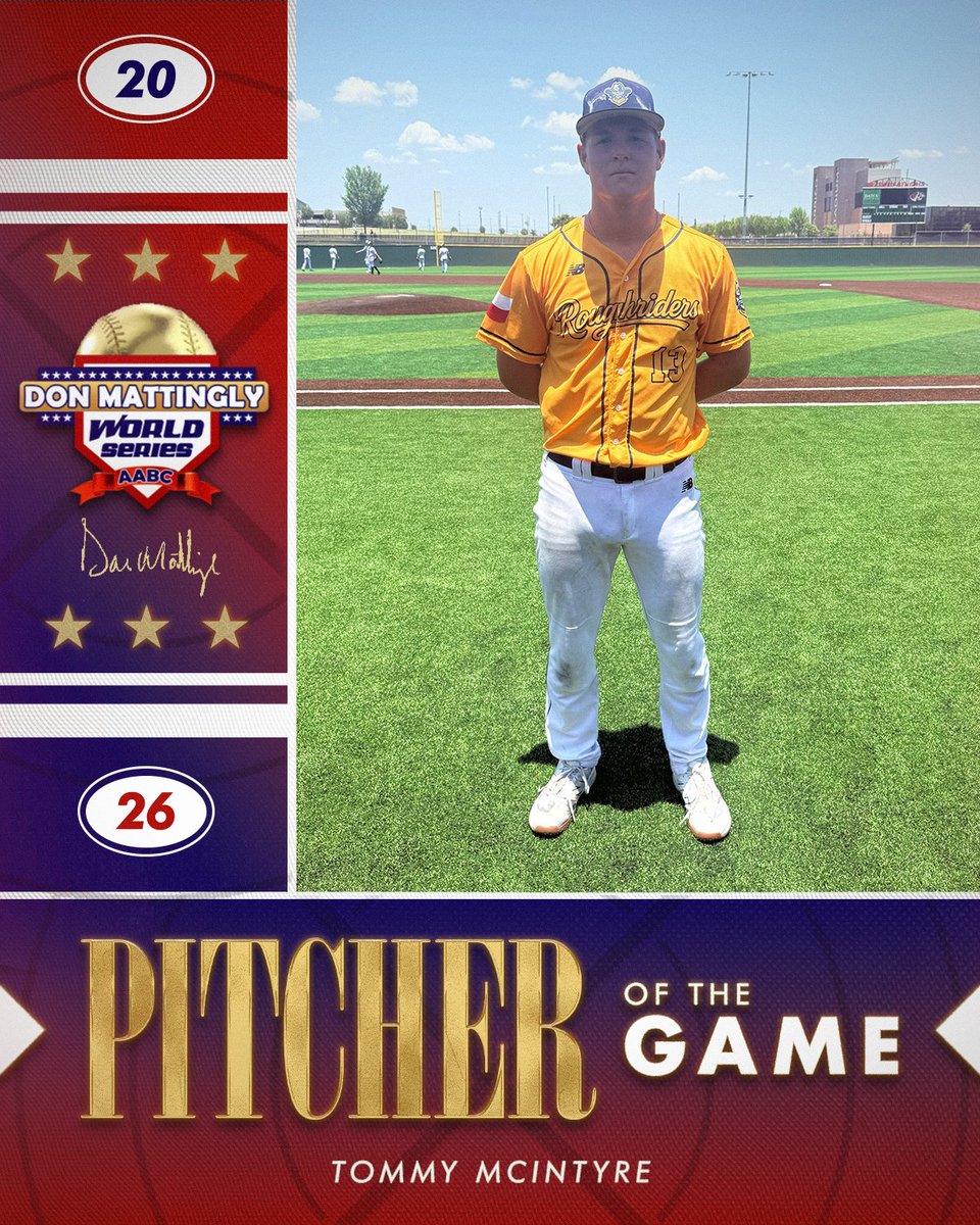 FiveToolTexas's tweet photo. #MattinglyWS F: @1836Roughriders Sierra 2027 8, Marcucci Elite Texas Coffey 7
PoG: Gabriel Armenta 1-3, 2B, 2 RBI
Pitcher: @tommymcintyre27 3 IP, 5K, H, ER https://t.co/L7EBjh9e5o