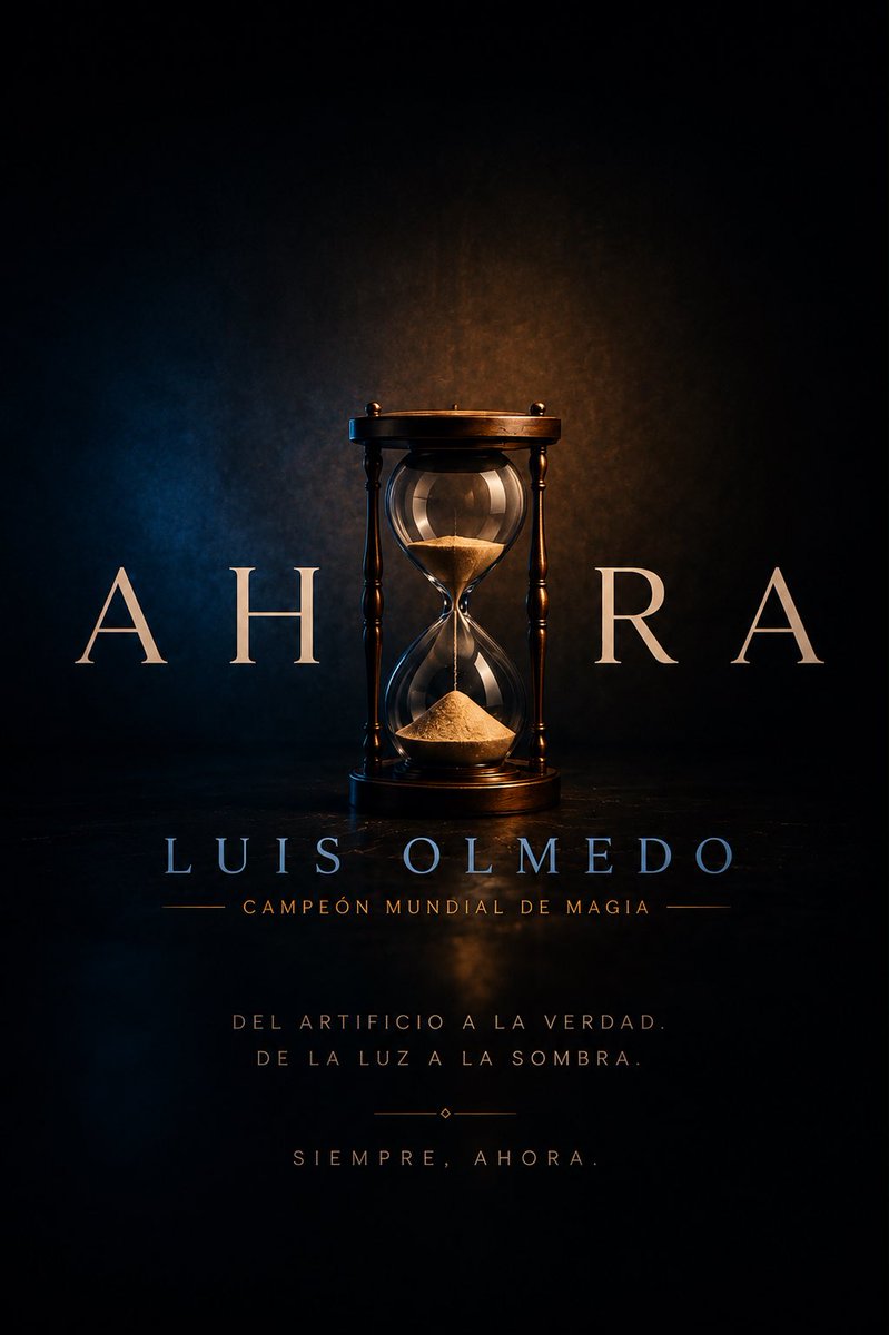LuisJOlmedo's tweet photo. Octubre. Vértigo. Ganas. Nos vemos AHORA https://t.co/z3GI2LqoC9