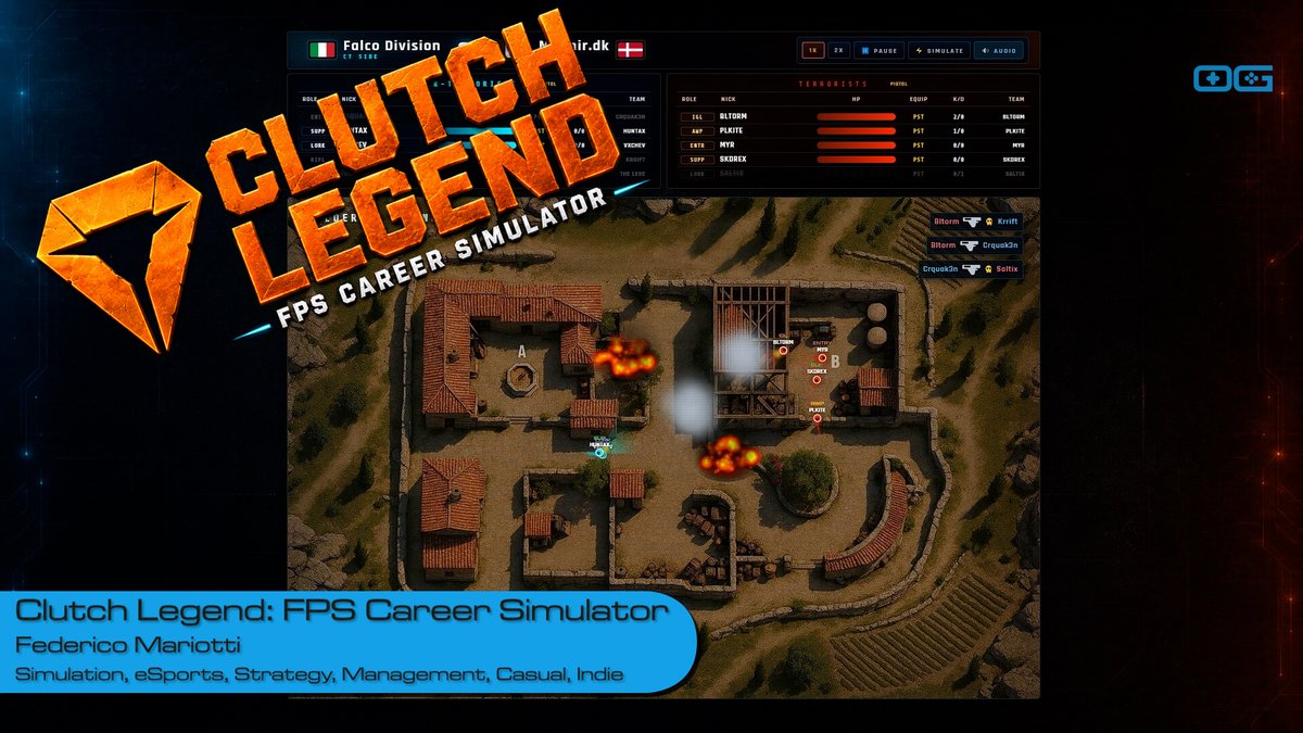 OverageGmngCom's tweet photo. OG plays Clutch Legend: FPS Career Simulator!
https://t.co/jFbNzBg0mk
Like & Sub!
@theclutchlegend
#ClutchLegend #FPSCareer #EsportsSim #IndieGame #SoloDev #IndieDev #FootballManagerLike #TextBasedGame #EsportsGame #CareerMode #ManagementGame #SimulationGame #CSGO #Valorant https://t.co/ejEwxmR1xm