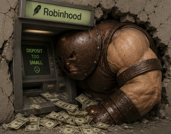 Juggernautrh's tweet photo. @RobinhoodCrypto Destroy modern finance! https://t.co/0aZejl0pJx