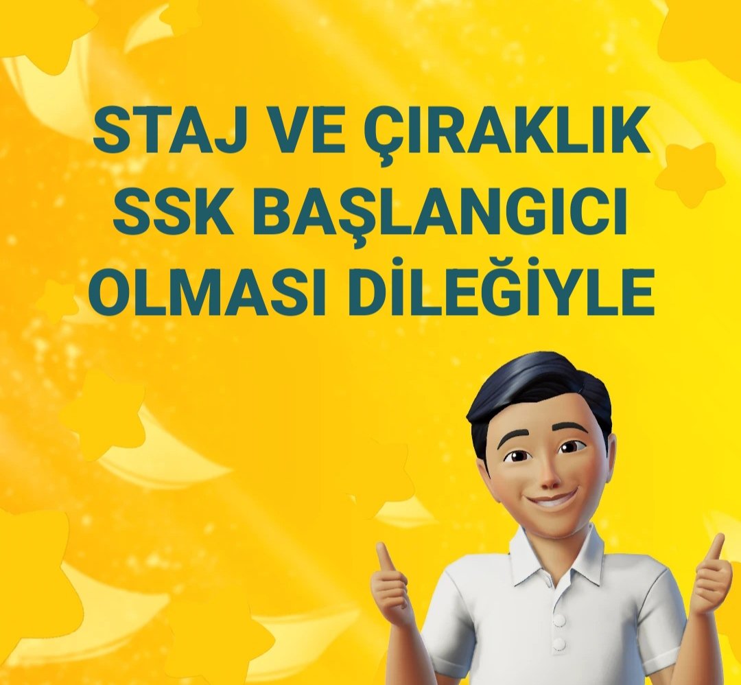 orumlu055676411's tweet photo. Stajyer Çırak Alacaklı
#12TemmuzdaBursadaMeydandayız https://t.co/sFljb5xauw