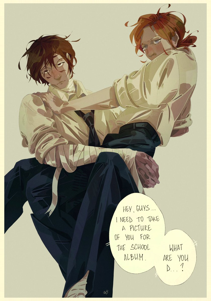 wasssabid's tweet photo. skk school au!
#skk #bsd https://t.co/XLAgjpZinj