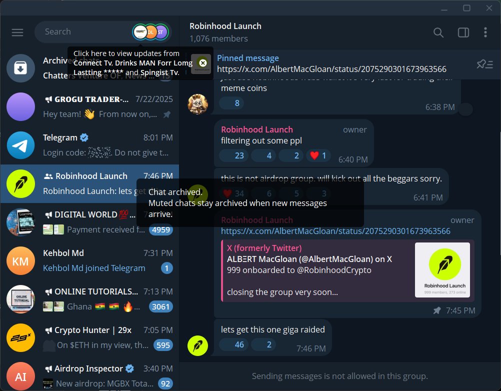 BigDan_77's tweet photo. @AlbertMacGloan @RobinhoodCrypto 0x2B4CC1A52330453F4db9CF60D06249366C4c6ABA https://t.co/JtivRAk4gu