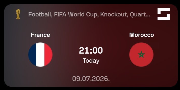 Cladez__'s tweet photo. Classic World Cup quarter final 
 #FRAMAR https://t.co/i2RuTjLcdS