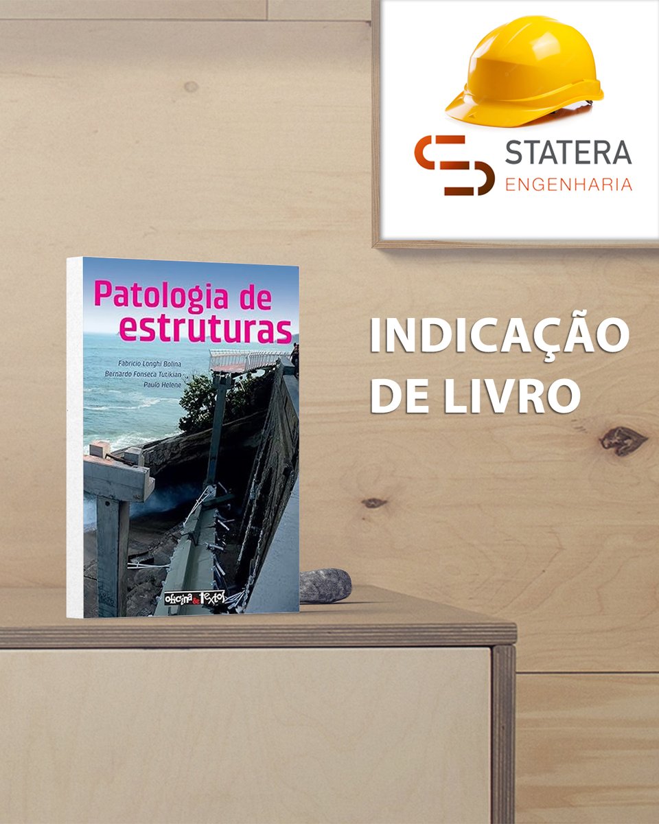 StateraL's tweet photo. Inspecionar sem conhecimento técnico é apenas dar um palpite. Invista na sua capacitação!

👉 Adquira o seu na: https://t.co/zJTw8a9l9s ou em sua livraia de preferência.

#EngenhariaCivil #PatologiaDasEstruturas #EngenhariaDiagnostica #ConstrucaoCivil #LivrosDeEngenharia https://t.co/Cbdb1YQuBq