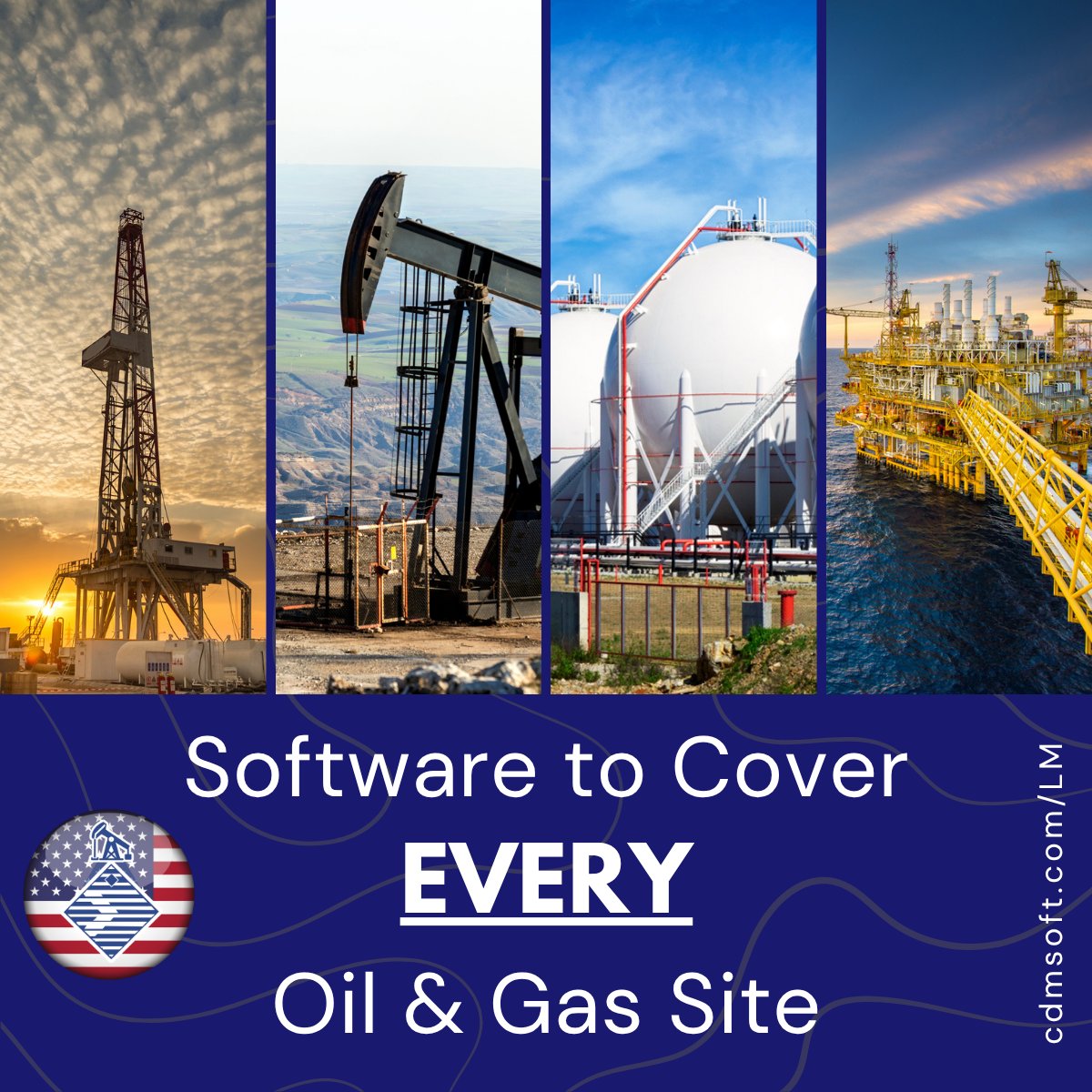 cdmdarrellortiz's tweet photo. CDM Asset Tracking® guarantees safer working conditions for any and every #oilgas site. Start taking your #oilfield safety seriously.
#offshore #permianbasin #odessa #delawarebasin #oilindustry #frac #drilling https://t.co/hU8r2zk8pM