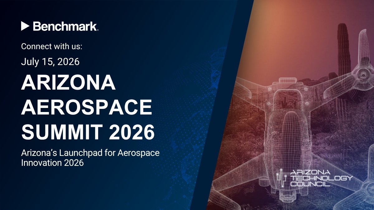 BenchElec's tweet photo. We're exhibiting at the Arizona Aerospace Summit in Tucson next Wednesday, supporting Arizona defense &amp; aerospace manufacturing with design engineering, advanced manufacturing, and aftermarket services. Interested in connecting? Request a meeting: https://t.co/P72KQ3q2l6 https://t.co/DIoXHQGNW3
