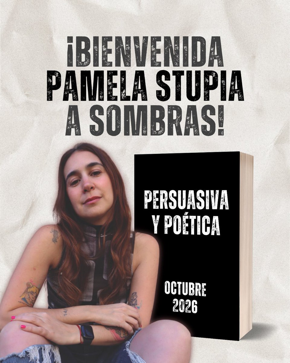 FDoficial's tweet photo. Persuasiva y poética llega este 1 de octubre a librerías argentinas🇦🇷 y el 20 de octubre a librerías españolas🇪🇸 y plataformas digitales https://t.co/49v9VJC2jE