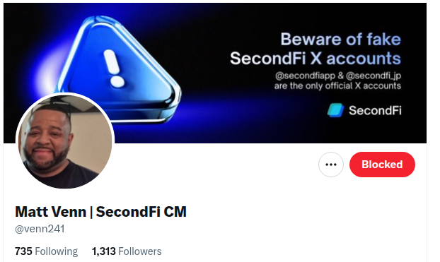 📛📛📛 SCAM ALERT 📛📛📛 Be careful out there. Block and report