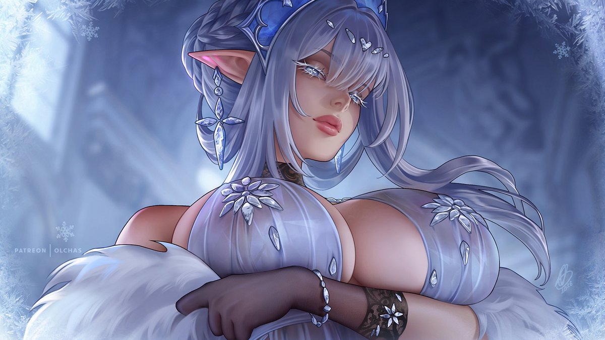 OlchaSArt's tweet photo. Tsaritsa close-up 💎

#GenshinImpact https://t.co/PnKpX5jPwF
