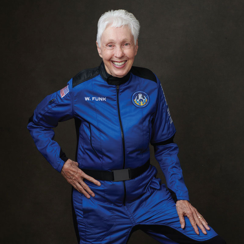 armstrongspace's tweet photo. Wally Funk, the oldest woman to travel to space, has passed away at 87. Funk was part of the original “Mercury 13” women who conducted private experiments for women in space. 

A true trailblazer and inspiration to all. 

MARY WALLACE FUNK
1939 — 2026 https://t.co/oAKLzN0Qvm
