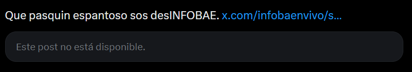 GordoVlad's tweet photo. 🚨ASQUEROSO: INFOBAE SE LAVA LAS MANOS LUEGO DE PONER UN TITULO FALSO Y MALICIOSO BORRANDO EL TWEET.

Como era totalmente esperable que el asqueroso pasquín alimentado a pauta INFOBAE borre la publicación maliciosa sobre el dato de inflación de junio, me tomé el trabajo de guardarme el tweet y el video.

Digamos que les creo que borraron porque fué un "error" casualmente siempre para el mismo lado, yo pregunto.. No se les pasó por la cabeza por lo menos pedir disculpas? Digo, me parece. Increible como nunca vas a ver un periodista o medio de comunicación haciendose cargo de algo.

👉Vean como mientras anunciaban en vivo que la inflación de junio dió un 1,8% rompiendo el 2, desINFOBAE te titulaba el tweet diciendo todo lo contrario. 👇