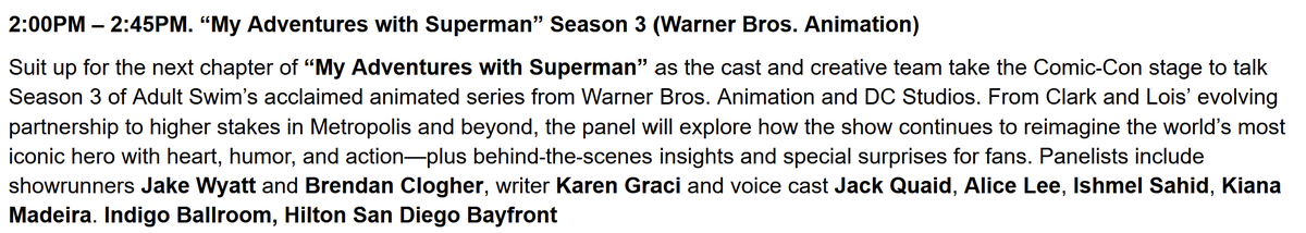 quaidothinker's tweet photo. jack will be present at TWO panels (so far) at SDCC at the end of the month: one for my adventures with superman and one for god of war laufey! both are on the friday. https://t.co/jW9Yw8Z7TV
