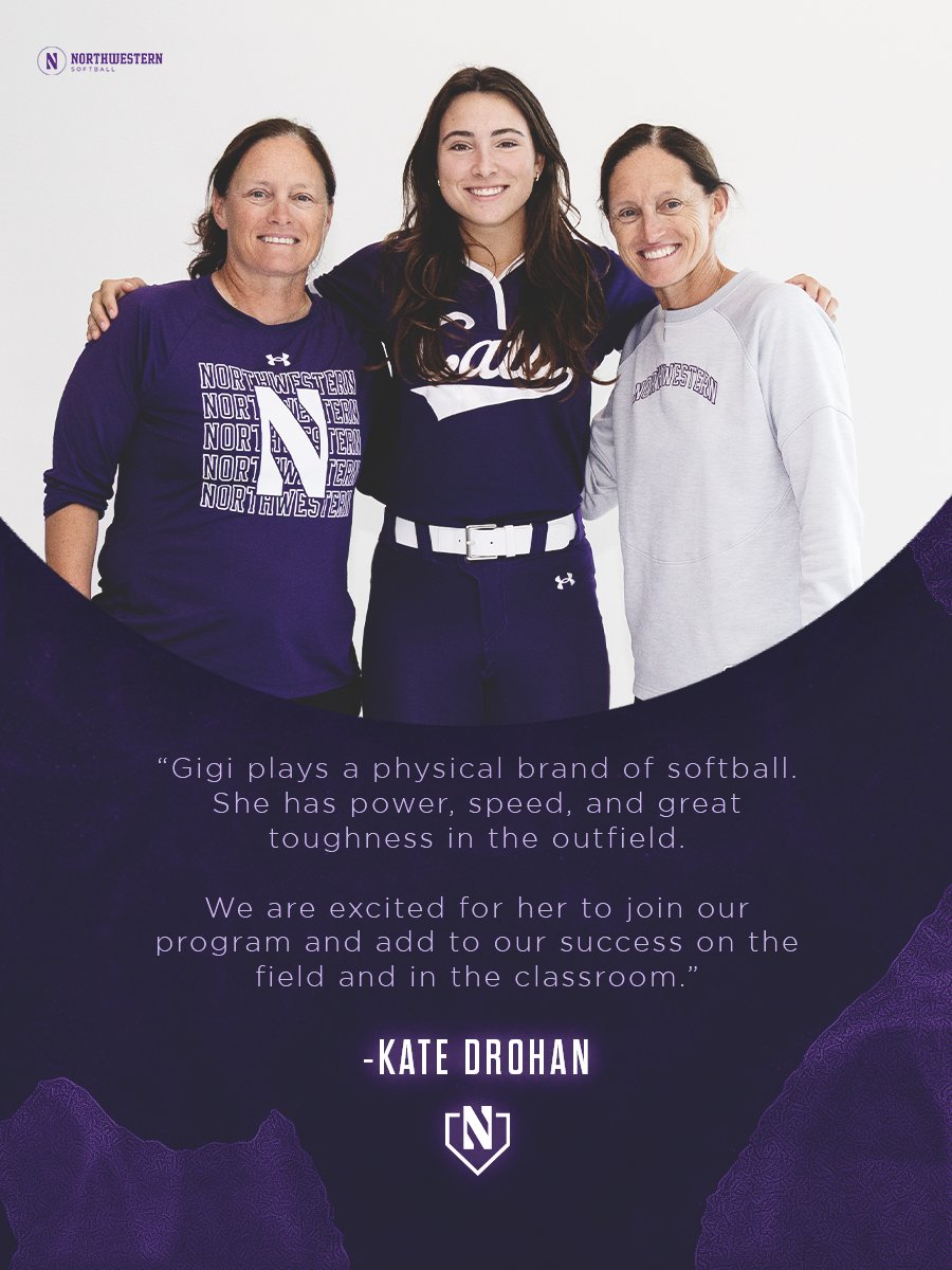 Northwestern Softball tweet media