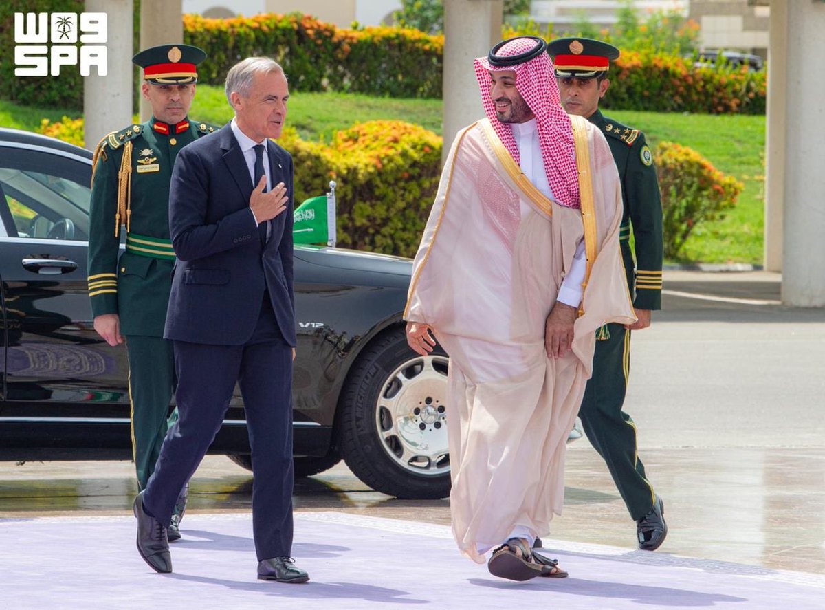 رئيس وزراء كندا يشكر ولي العهد السعودي على كرم الضيافة