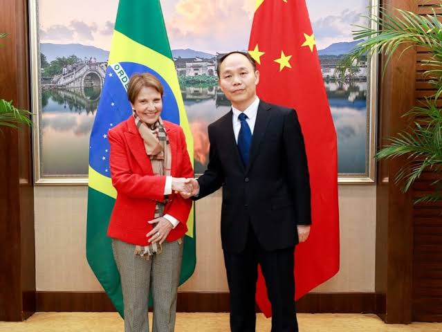 RafaelFontana's tweet photo. Tereza Cristina como vice de Flávio Bolsonaro traz a certeza de que o Partido Comunista Chinês terá caminho livre para controlar o Brasil e dar chibatadas nos trabalhadores sem nenhuma contestação. https://t.co/RTNyCIc8C6