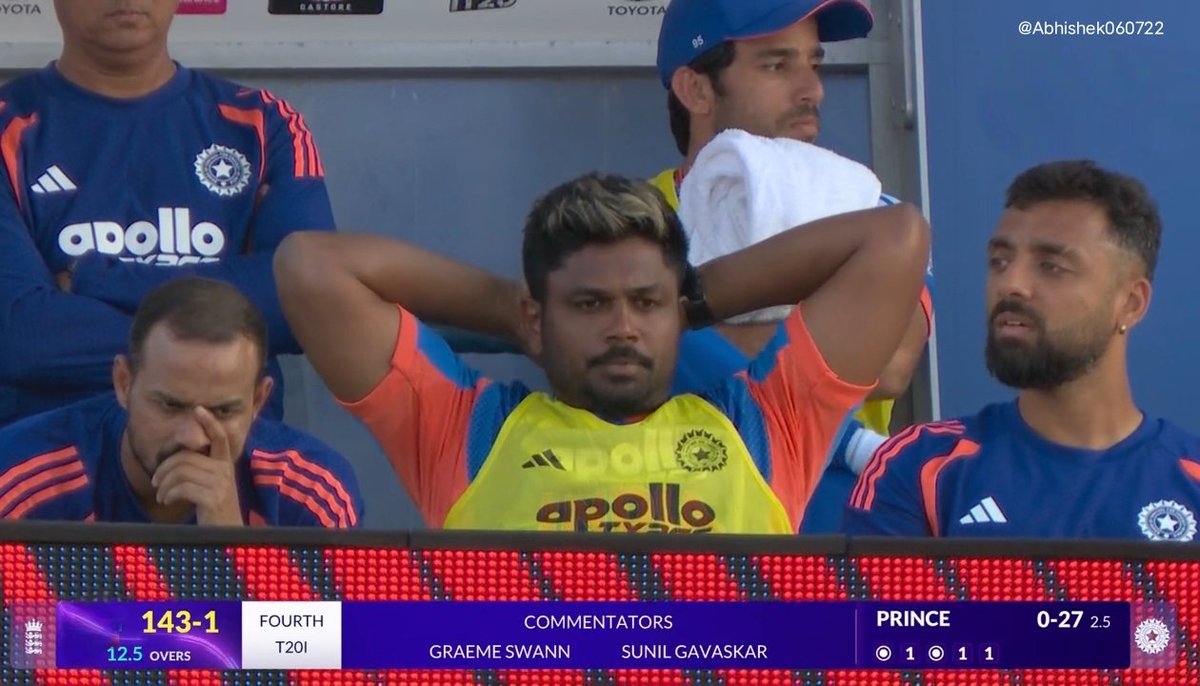 Abhishek060722's tweet photo. Even after getting dropped from the Indian team, this picture of Sanju holds more aura than Gambhir and Iyer combined. 🥶 https://t.co/rN1sCCw8fI