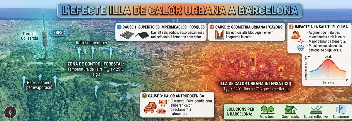 x_escribano's tweet photo. El combat que definirà les nostres vides serà el de la calor, que ha de ser la nostra enemiga #1. 

Ens hi va la salut
Ens hi va l'economia
Ens hi va l'estil de vida (identitat)
Ens hi va el país (desertificació i + àrees cremades)

És un debat d'adaptació ràpida que hem de fer en sinergia amb la mitigació de les emissions.

Malauradament, aquest combat també tindrà una matriu socioeconòmica, amb guanyadors i perdedors. Caldrà afrontar-lo des de l'equitat pública.