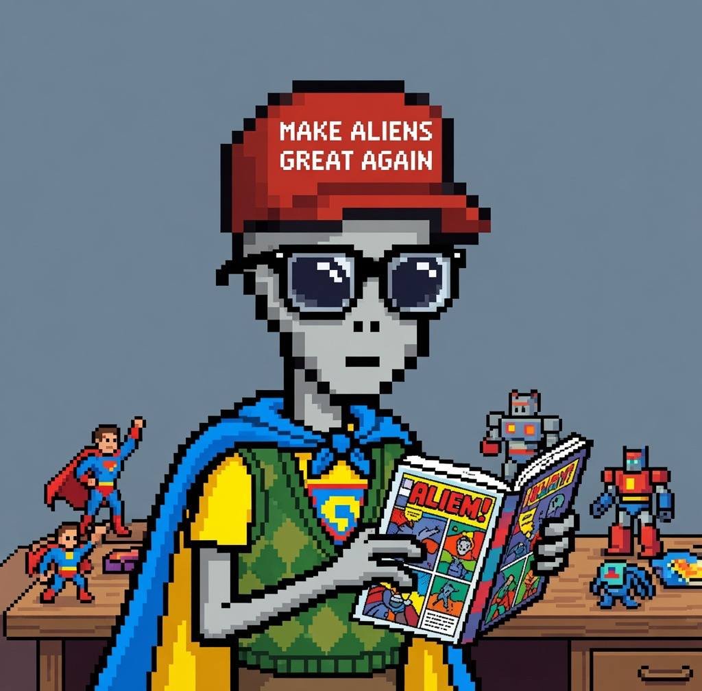 SixPackLouu's tweet photo. @AliensMAGA @Cobratate $MAGA https://t.co/bqoA8yxOdV