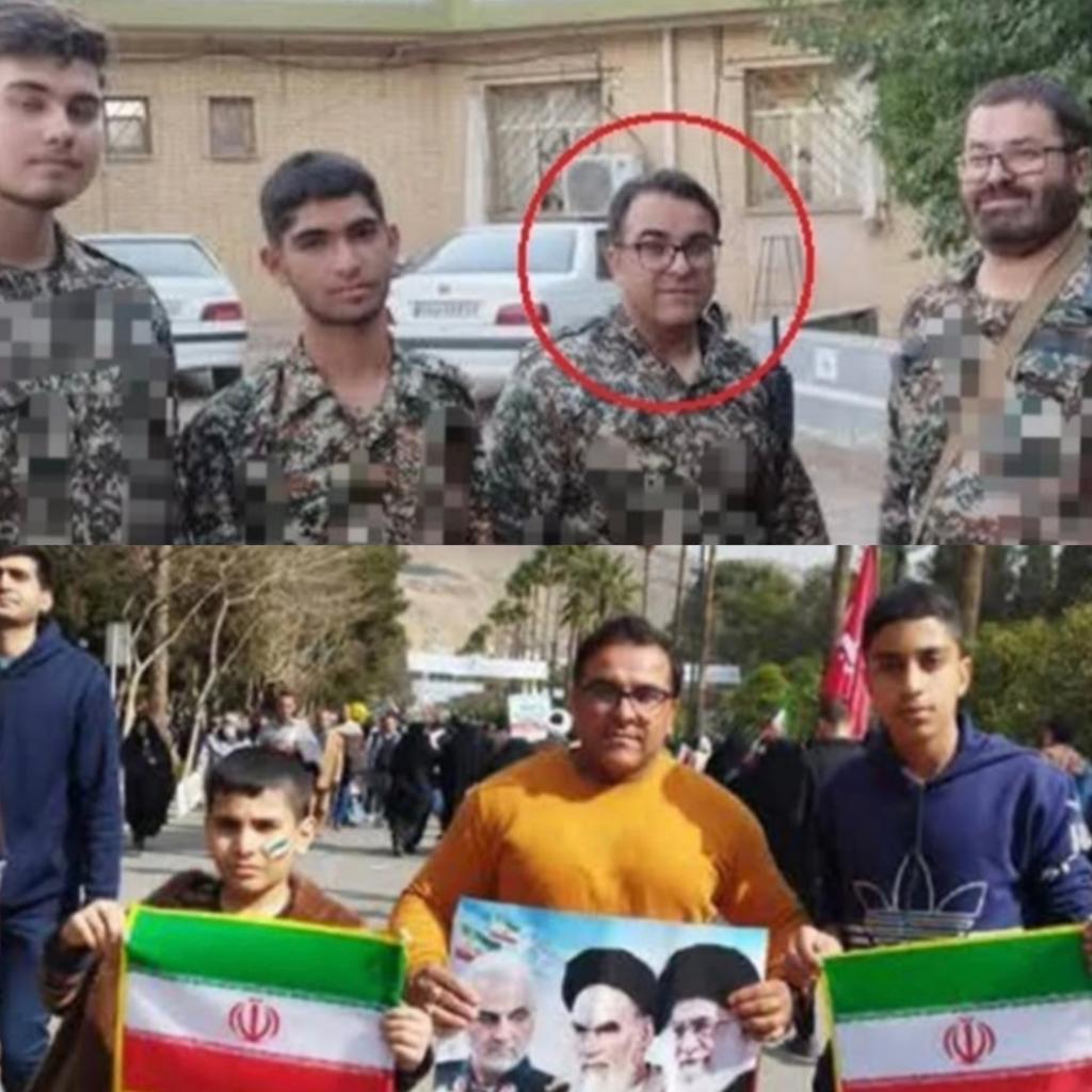 bikhodajesii's tweet photo. مجتبی صادقی کراده یکی از قاتلین مردم شیراز در ۱۸ و ۱۹ دی https://t.co/uAEUWO7hMd