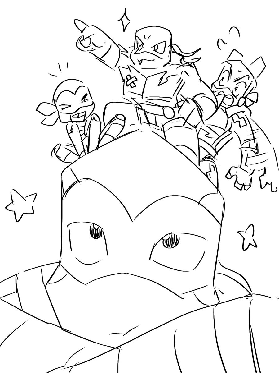 Tacoringo14's tweet photo. #rottmnt https://t.co/lPwIPipFZC