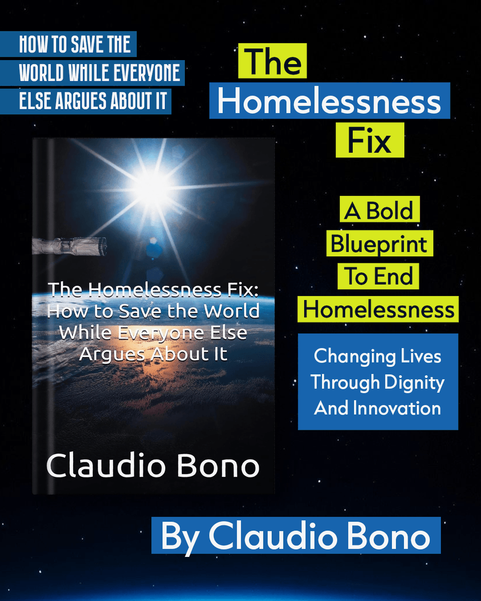 SHOUTmyBook's tweet photo. Stop managing homelessness. Start solving it. Explore a data-driven vision built on dignity, compassion, and measurable results. BY @Givearoof007

Available on - Amazon https://t.co/HBi5ACvAhy