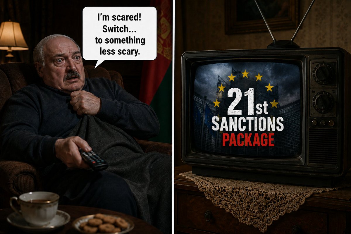 osbbelpol's tweet photo. Every new sanctions package puts even more pressure on Lukashenko's regime.

What do you think? 🤔 https://t.co/IW0pCo3y6r