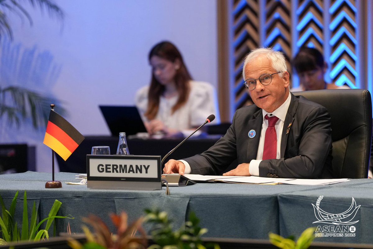 germanyinphl's tweet photo. The TAC remains a cornerstone for π©πͺ cooperation with ASEAN. Great discussions at the TACβs 50th anniversary conference today hosted by @SecLazaro . Thanks to our ASEAN partners for upgrading our cooperation to a sectorial dialogue partner.
#GermanyInPHL https://t.co/XWL6ZNNE3T